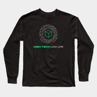 High Tech Low Life Cybergoth RPG Long Sleeve T-Shirt